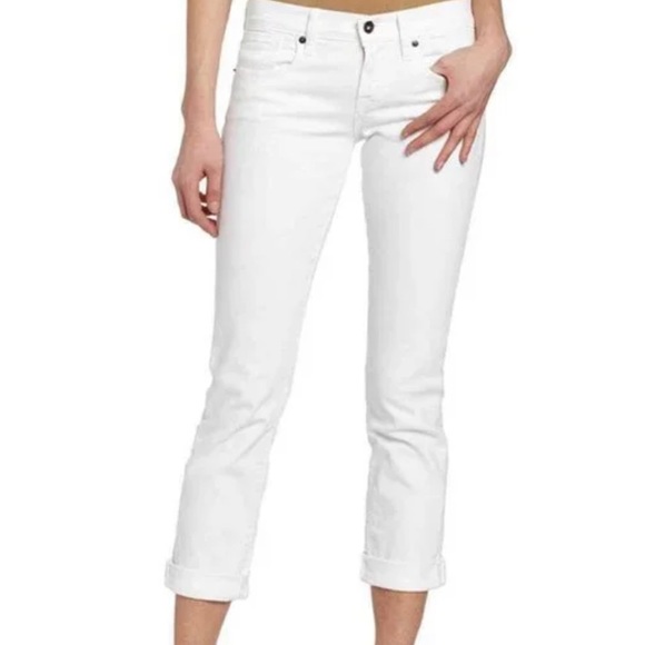 Lucky Brand White Sienna Tomboy Crop Jeans - Picture 4 of 4